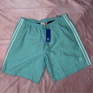 Adidas Men's Teal Swim Trunks
